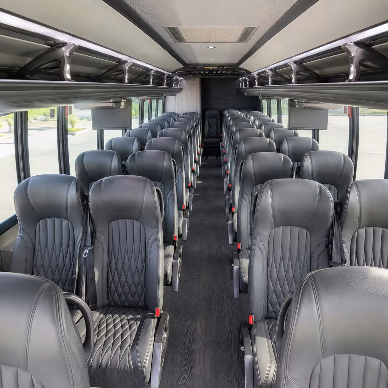 30 passenger minibus interior