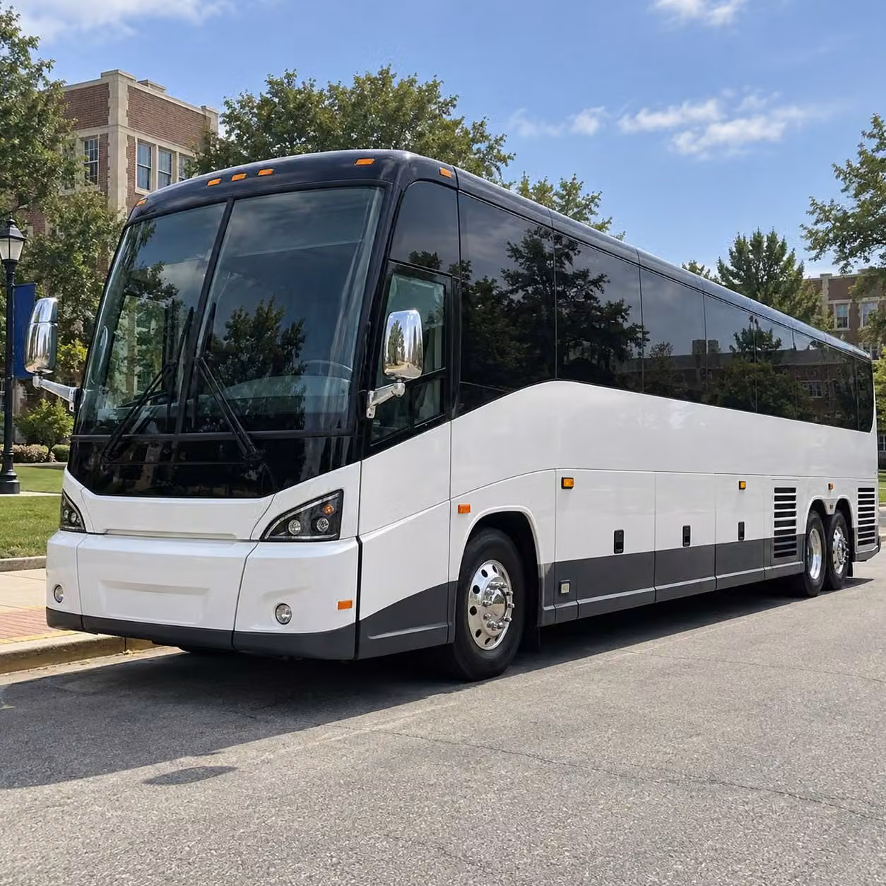 56 passenger charter bus