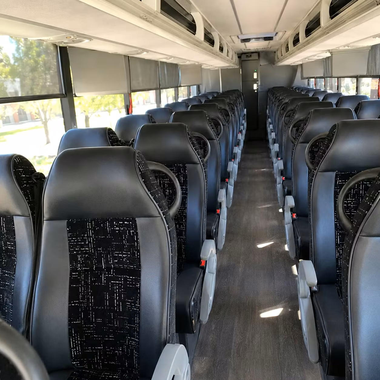 santee charter bus interior gallery