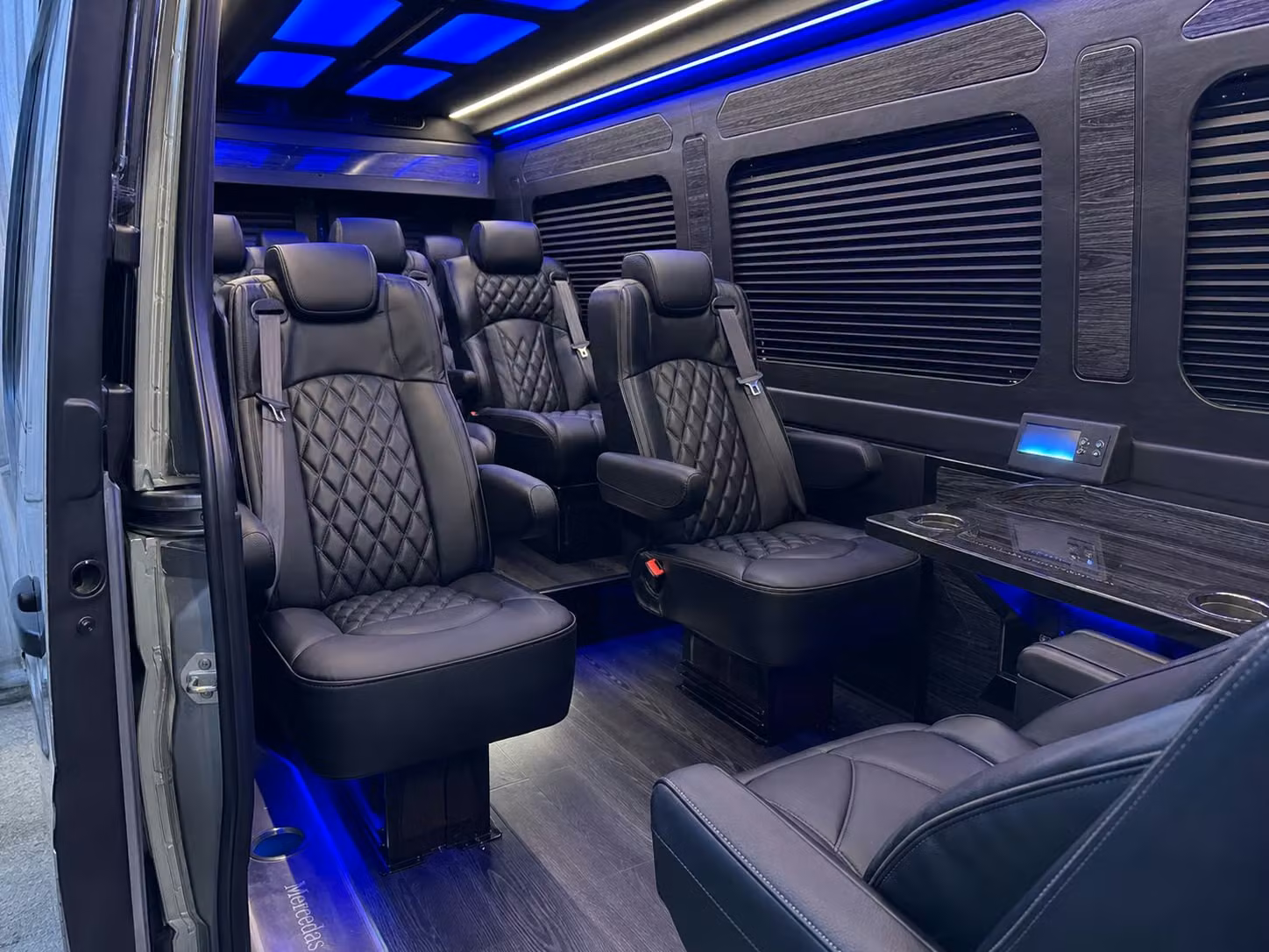 sprinter van transportation for groups and events across santee