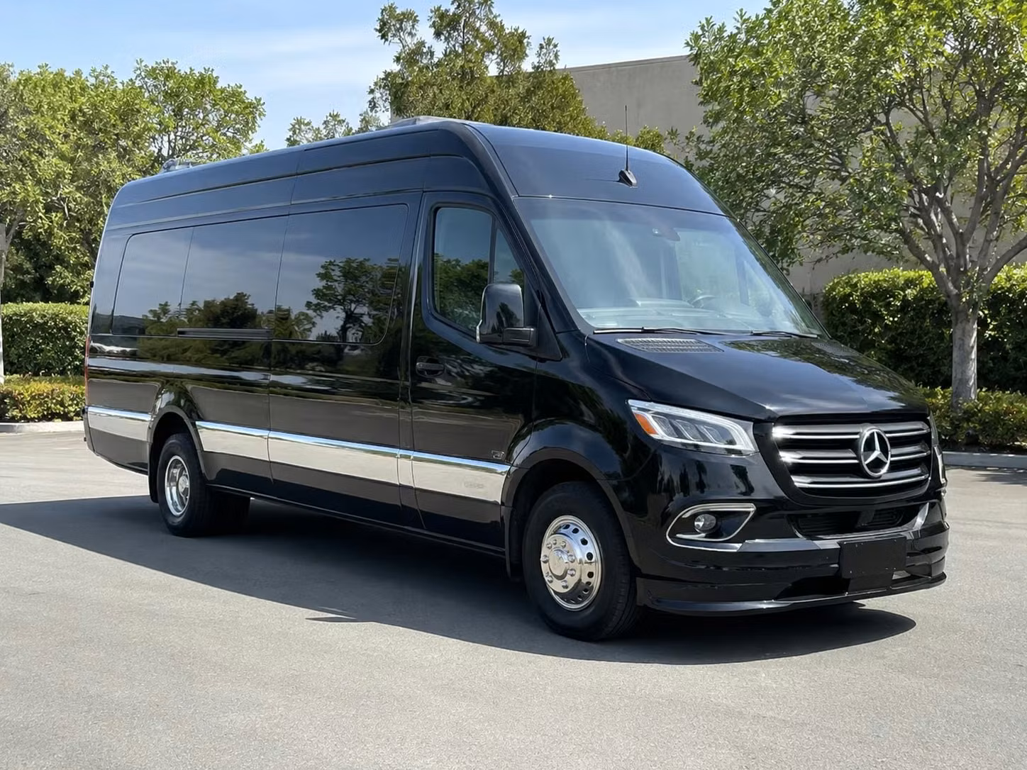 sprinter van with driver